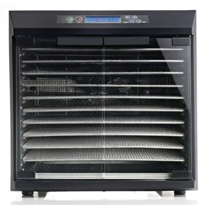 Excalibur Commercial 10-Tray Stainless Steel Food Dehydrator | NSF Certified | Perfect for Drying Fruits, Vegetables, Jerky & Herbs at Home or Restaurant