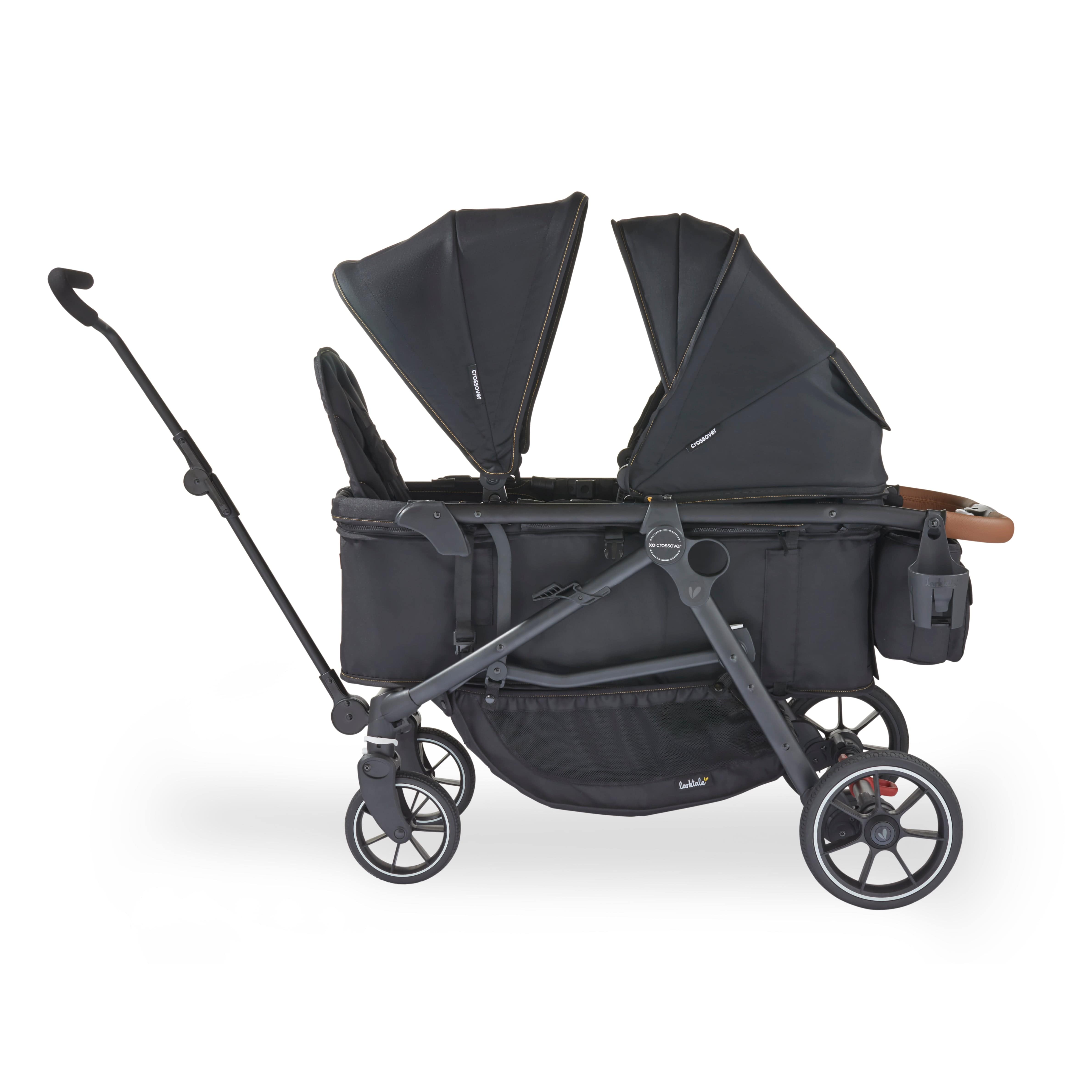 Larktale Crossover Convertible Stroller Wagon - 2-in-1 Baby Stroller and Wagon for Toddlers | Perfect for Park Outings, Beach Trips, and Family Adventures