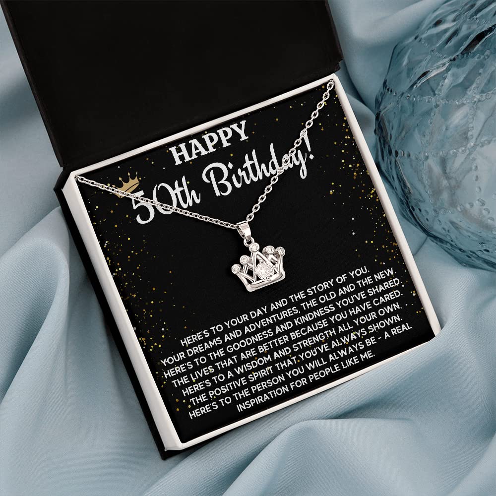 50th Birthday Gifts for Women - Unique & Thoughtful Presents for 50 Year Old Woman | Turning 50 and Fabulous Birthday Ideas | Perfect for Mom, Wife, Sister or Friend Celebration