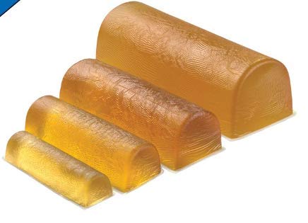 Patient Positioning Chest Rolls for Physical Therapy - Flat Bottom, 4x12x4 Inch - Ideal for Rehabilitation, Post-Surgery Support & Comfort Positioning