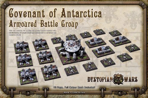 Spartan Games Covenant Armored Battle Group - Miniature Wargaming Set for Sci-Fi Tabletop Battles and Collectors