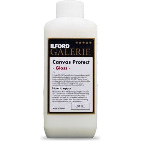 Ilford Galerie Canvas Protect Gloss 1L - Premium Gloss Varnish for Art Prints & Photographs - Perfect for Framing, Gallery Displays & Home Decor