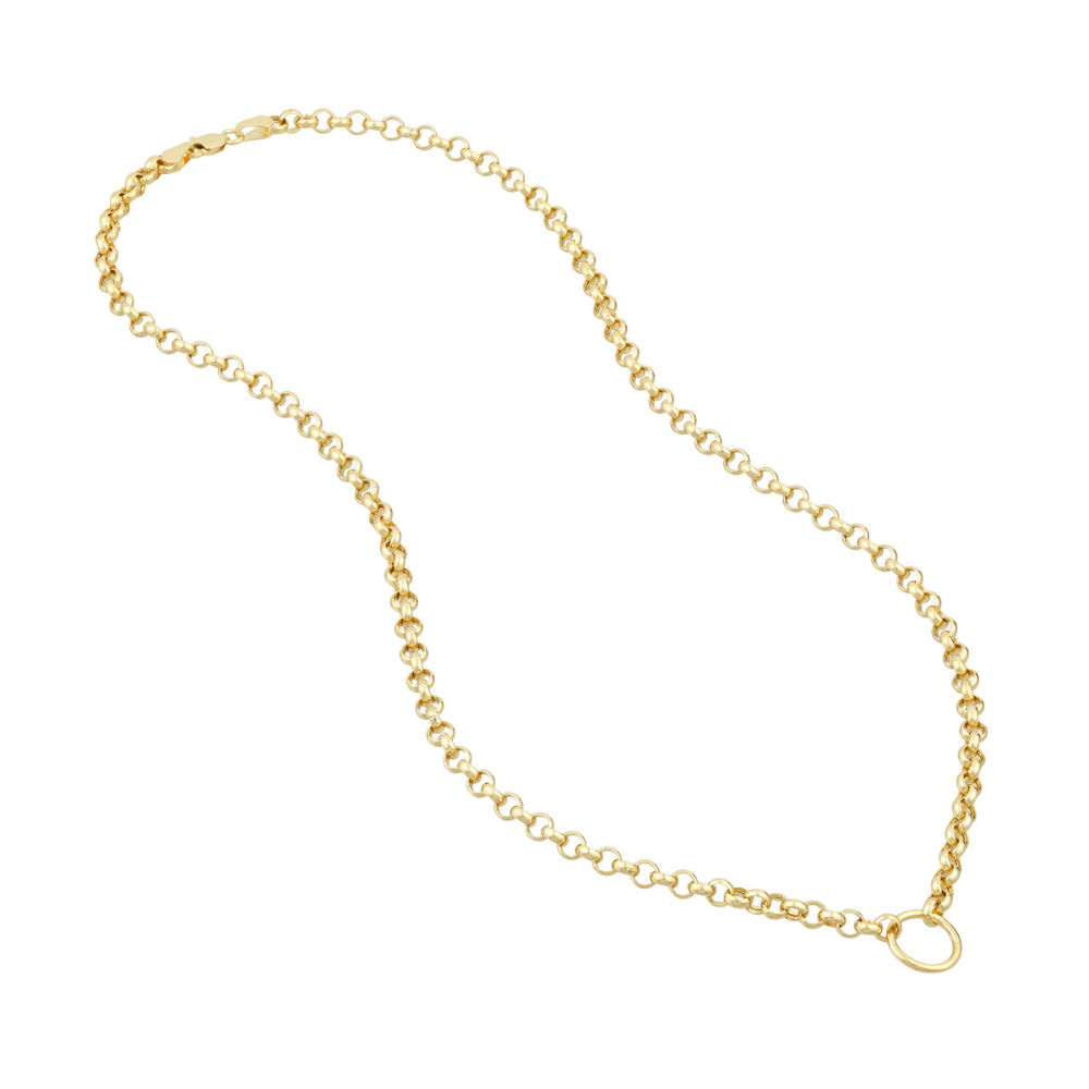 14K Gold Adjustable Charm Necklace - Elegant Layering Jewelry for Women, Perfect for Everyday Wear, Gifts & Special Occasions