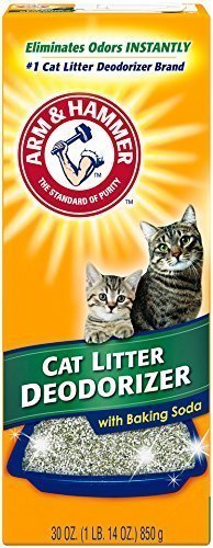 Arm & Hammer Multi-Cat Litter Deodorizer with Baking Soda | 3-Pack | Odor Control for Cat Litter Boxes | Fresh Scent for Multiple Cats | Ideal for Homes with Pets