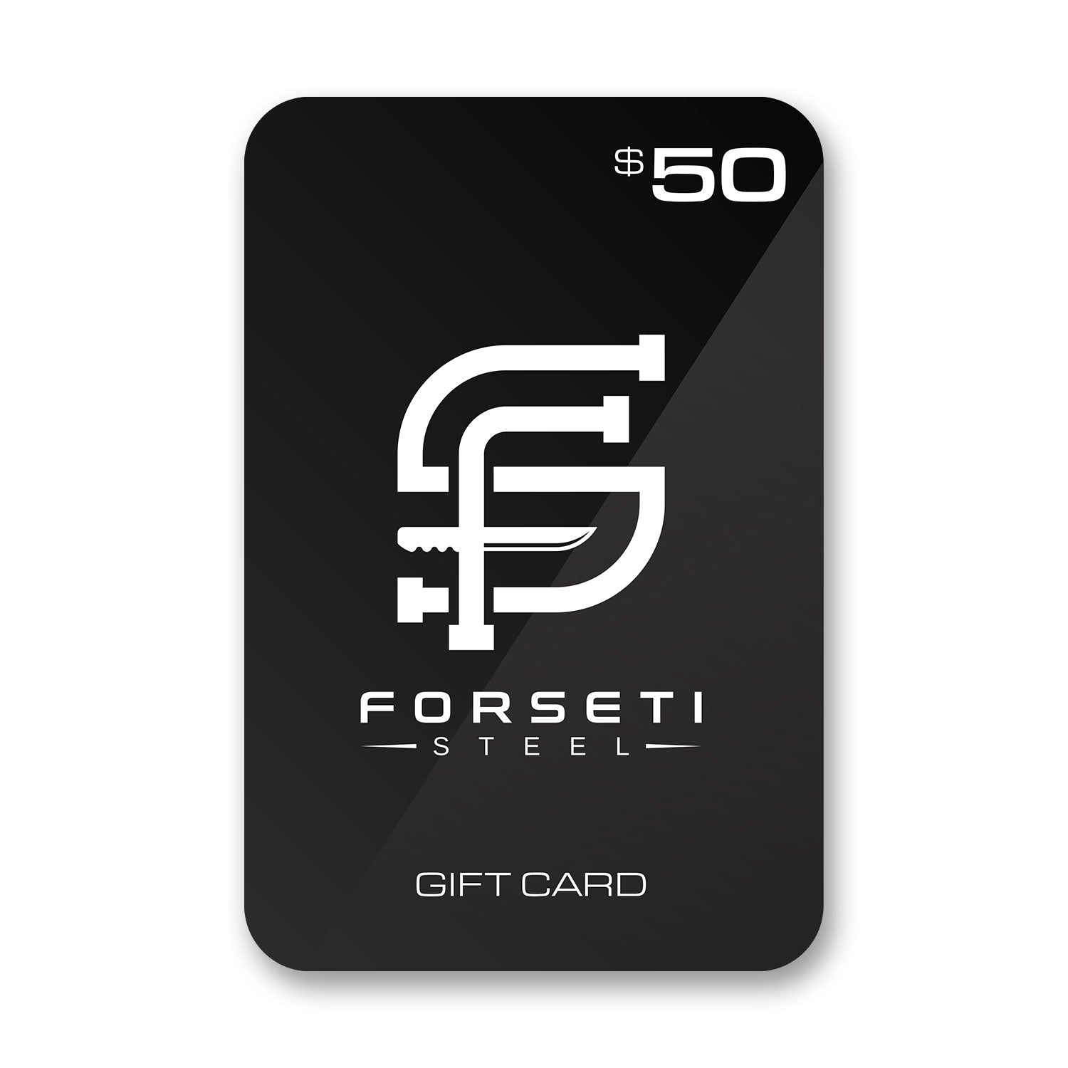 Forseti Steel Gift Card - Elegant & Durable Metal Gift Card for Birthdays, Holidays & Special Occasions | Perfect for Gifting & Personal Use