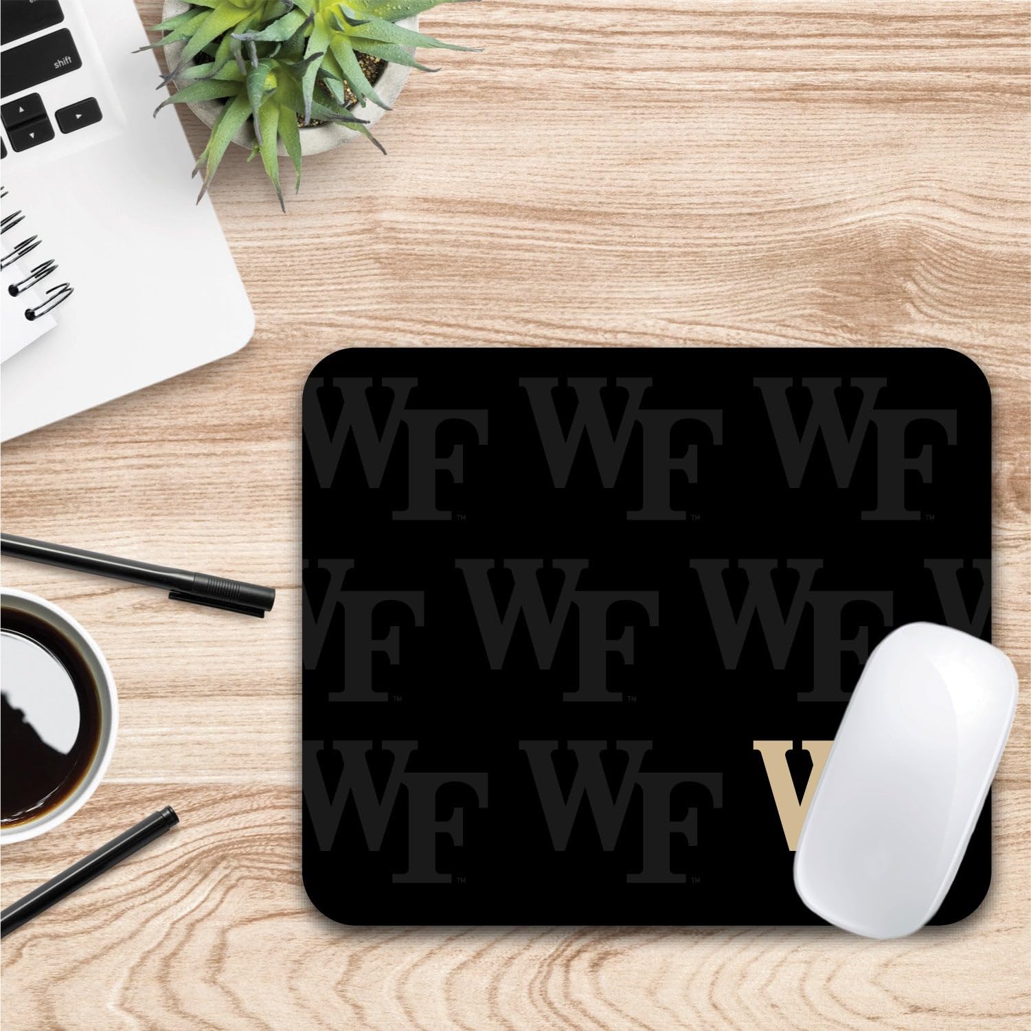 Wake Forest University Mouse Pad - Soft Fabric Gaming & Office Desk Mat with Mascot Design for Students & Alumni - Perfect for Work, Study & Computer Use