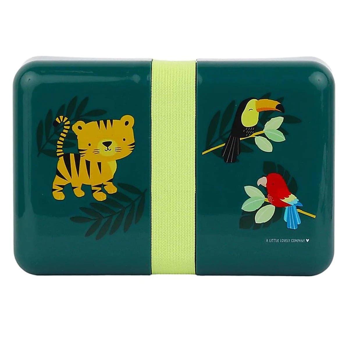 A Little Lovely Company Stainless Steel Lunch Box for Kids - BPA-Free, Leak-Proof & Insulated Food Container for School, Work & Picnics