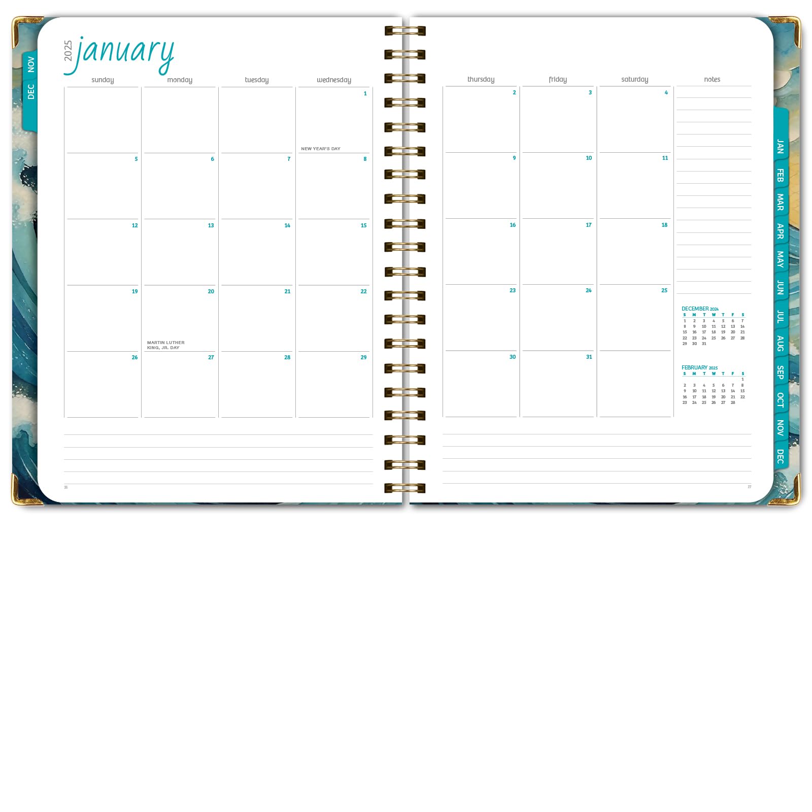 2025 Hardcover Planner 8.5