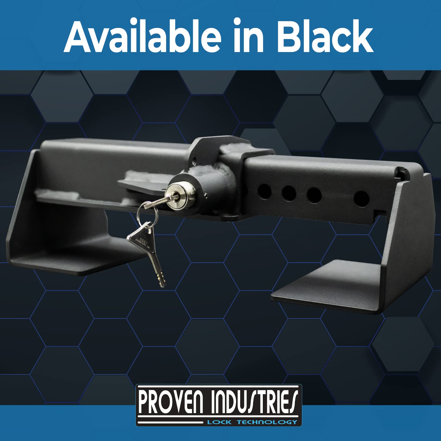 Proven Industries Heavy Duty Steel Cargo Door Lock CDL - Secure Semi Truck Trailers & Shipping Containers | Weatherproof & Anti-Theft Protection for Transport Security