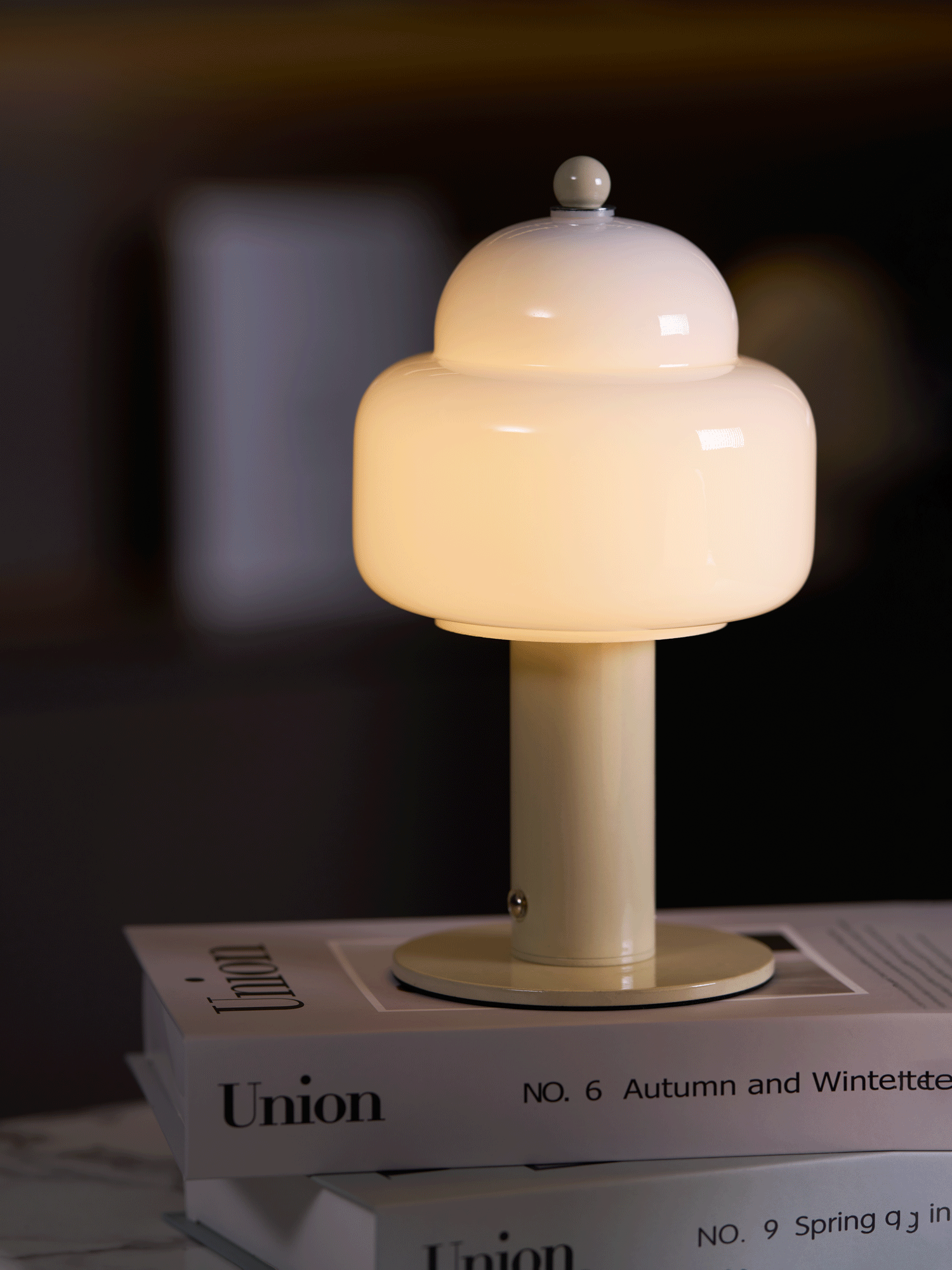 Cloud Dome Table Lamp - Modern LED Night Light for Bedroom, Living Room & Office - Perfect for Reading, Relaxing & Decor