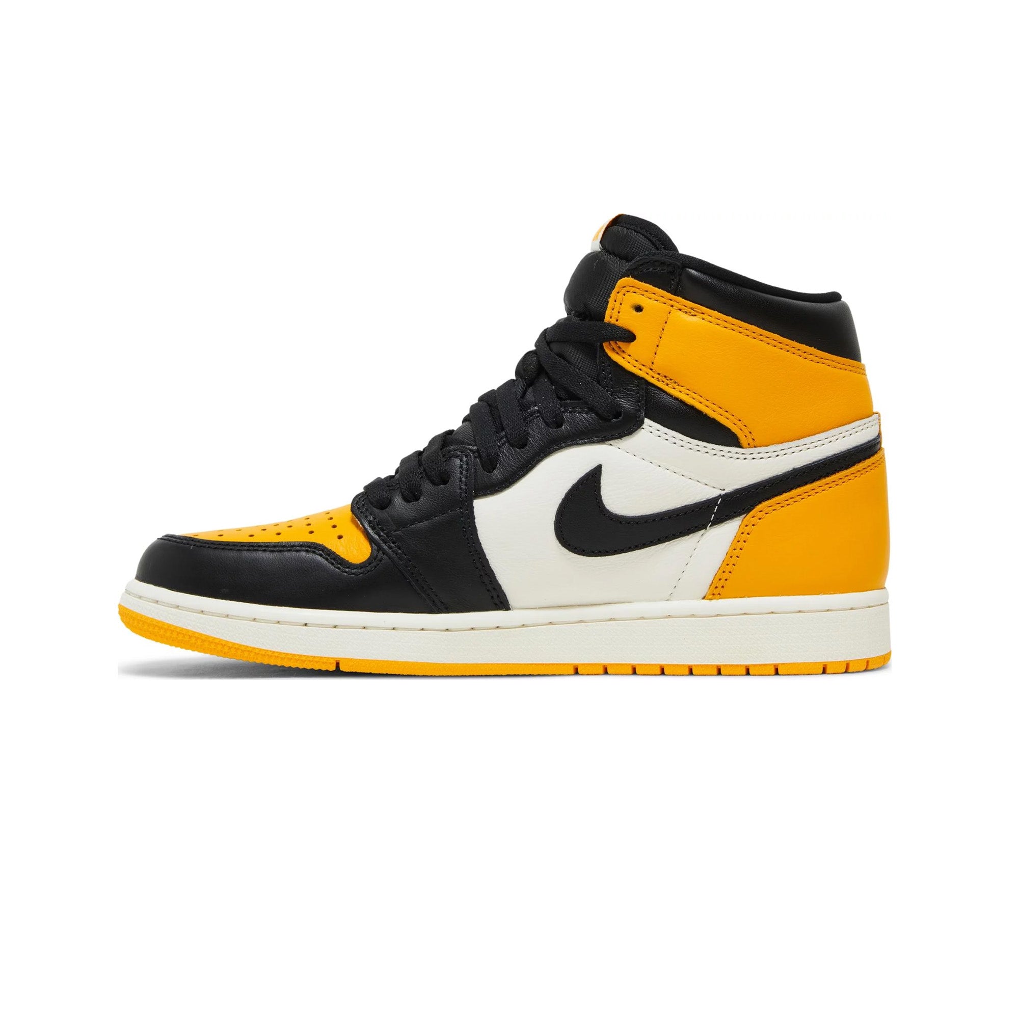 Air Jordan 1 Retro High OG 'Taxi' Sneakers (2022 Release) - Men's Basketball Shoes for Streetwear & Casual Style