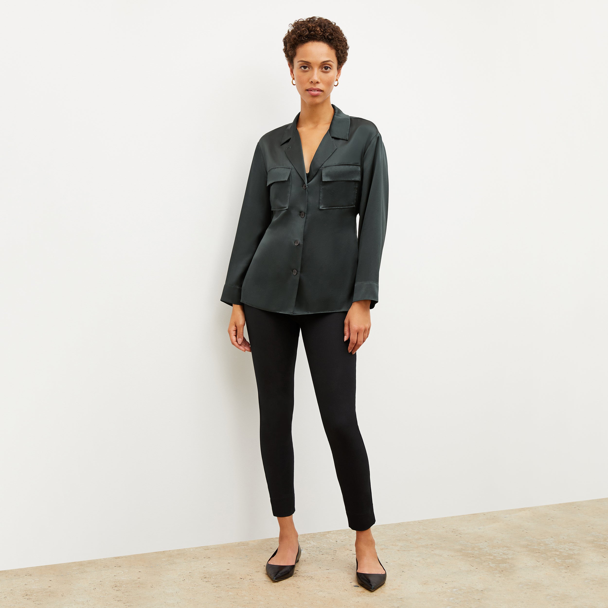 Eco-Friendly Better Than Denim Jeans for Women - Sammataro Black Stretch Pants | Perfect for Casual Wear, Work & Everyday Outfits