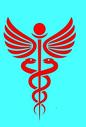 ARWY® Reflective Doctor Logo Car Stickers - Pack of 2 - High Visibility Decals for Vehicles, Ambulance, Medical Professionals & First Responders - Perfect for Car Windows, Bumpers & Emergency Vehicles