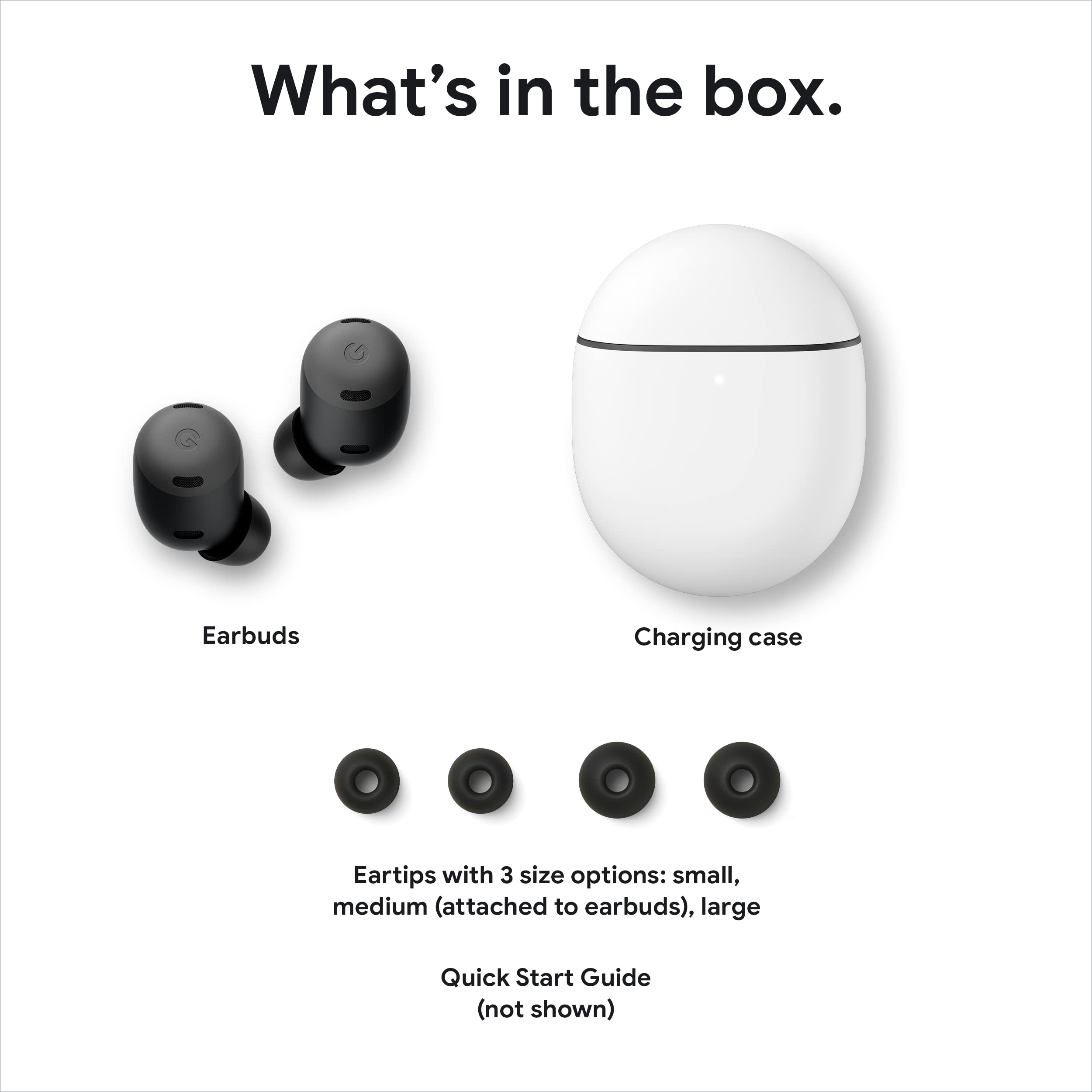 Google Pixel Buds Pro - Noise Canceling Bluetooth Earbuds - 31H Battery - Android Compatible - for Workouts & Travel