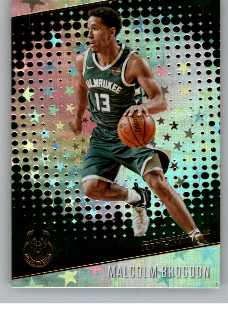 2017-18 Panini Revolution Astro #68 Malcolm Brogdon Milwaukee Bucks NBA Basketball Trading Card - Perfect for Collectors, Fans, and Sports Memorabilia Enthusiasts