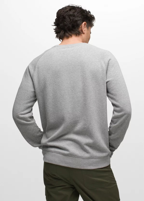 Men's Cardiff Fleece Crew Neck Sweatshirt - Soft & Warm Winter Pullover for Casual Wear, Outdoor Activities & Layering