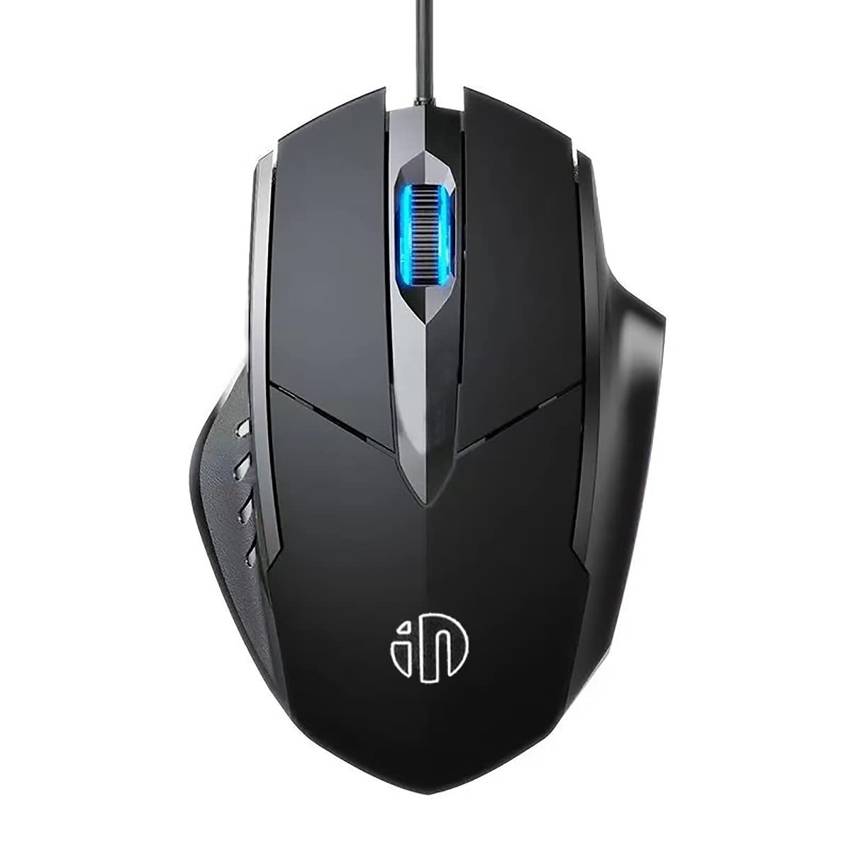 Silent USB Wired Mouse - 3-Button Ergonomic Optical Mouse for PC, Mac, Laptop - Perfect for Office & Home Use