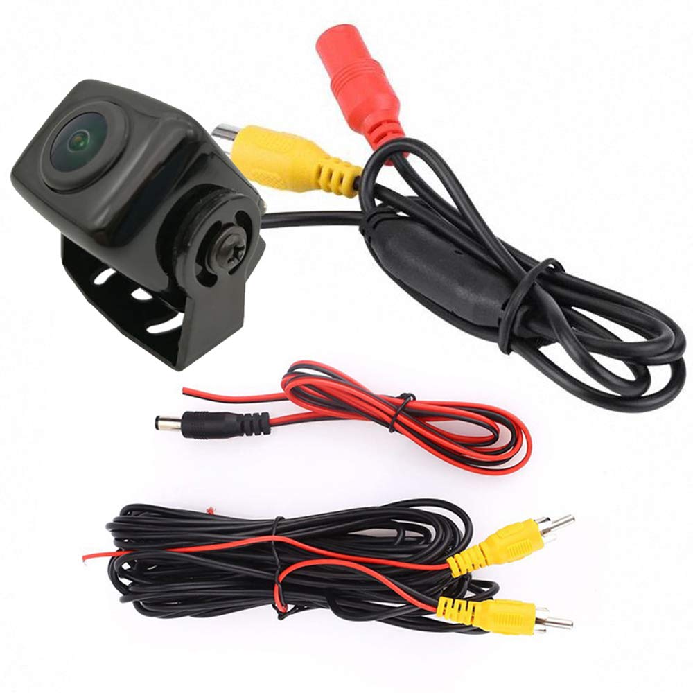HD 170° Wide Angle Car Rear View Backup Camera - Mini Parking Monitor for Vehicles, Trucks & SUVs | Night Vision & Waterproof | Easy Installation for Safe Reversing & Parking