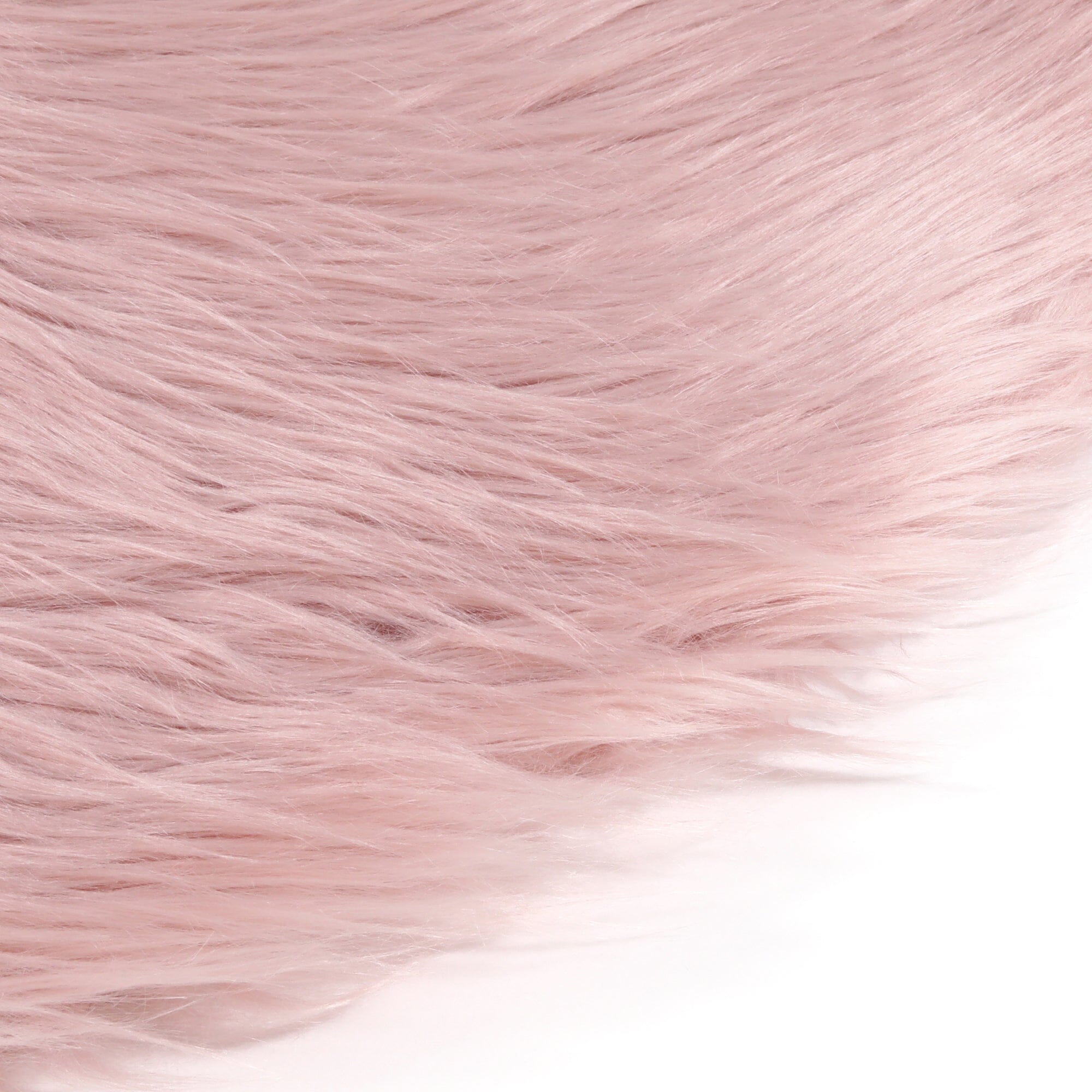 Farmo Rug Medium Size 1600 x 500 mm Soft Pink Shaggy Area Rug - Perfect for Living Room, Bedroom, or Nursery Decor