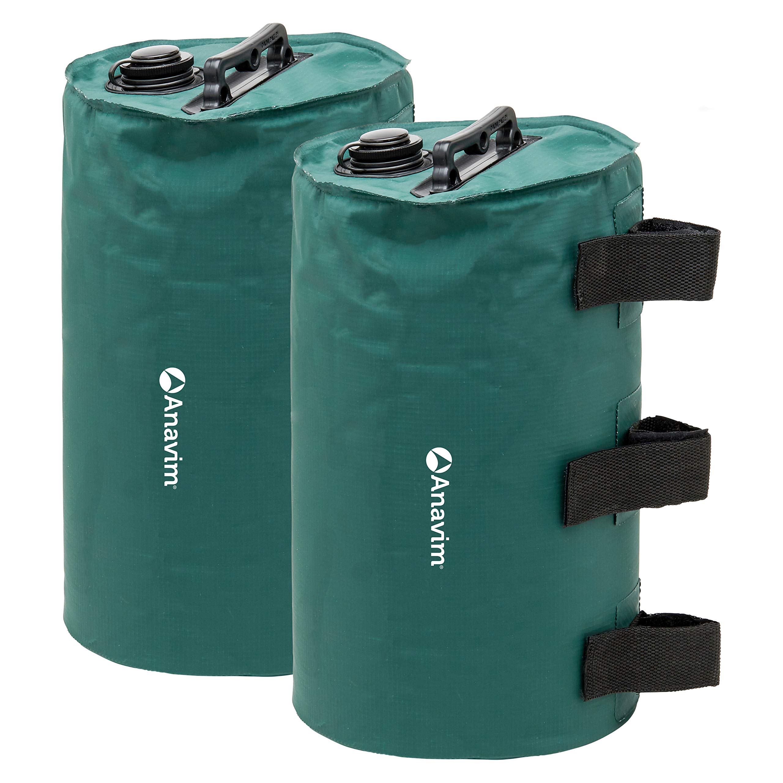 2-Pack Canopy Water Weights Bags - Heavy Duty Leg Weights for Pop Up Canopy Tents - Perfect for Outdoor Events, Markets & Beach Setups