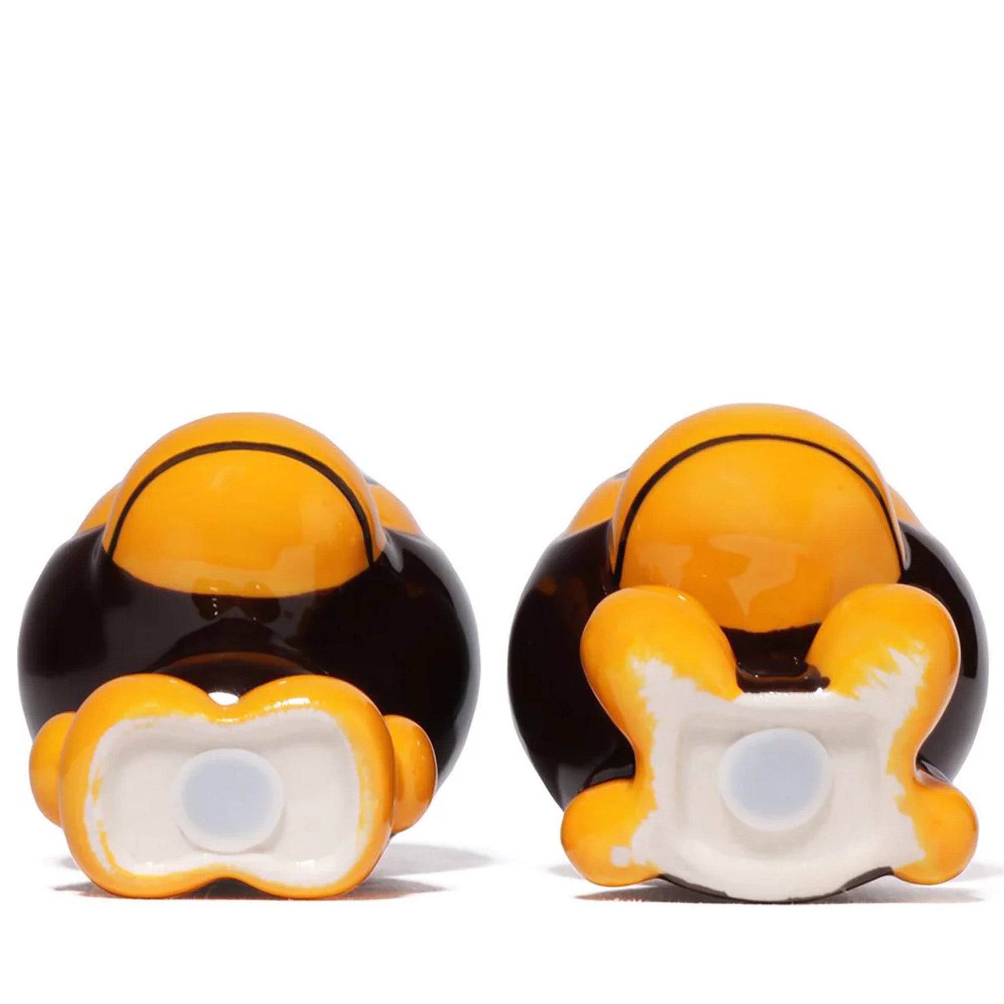 BAPE Baby Milo Salt and Pepper Shakers Set - Cute Brown Kitchen Seasoning Dispensers for Dining Table, Home Decor & Gift Ideas