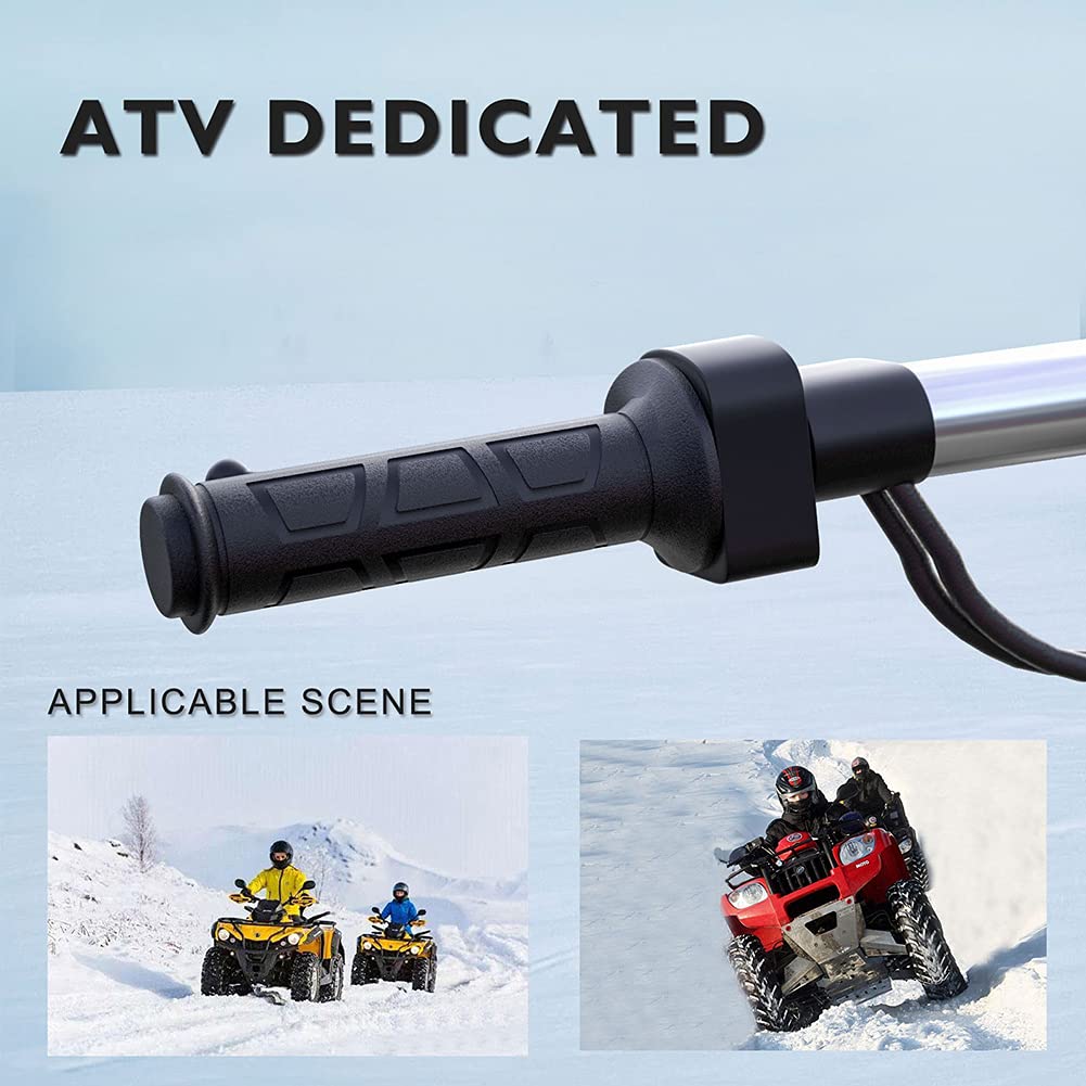 12V Heated Handlebar Grips for Motorcycle & ATV - Universal 7/8