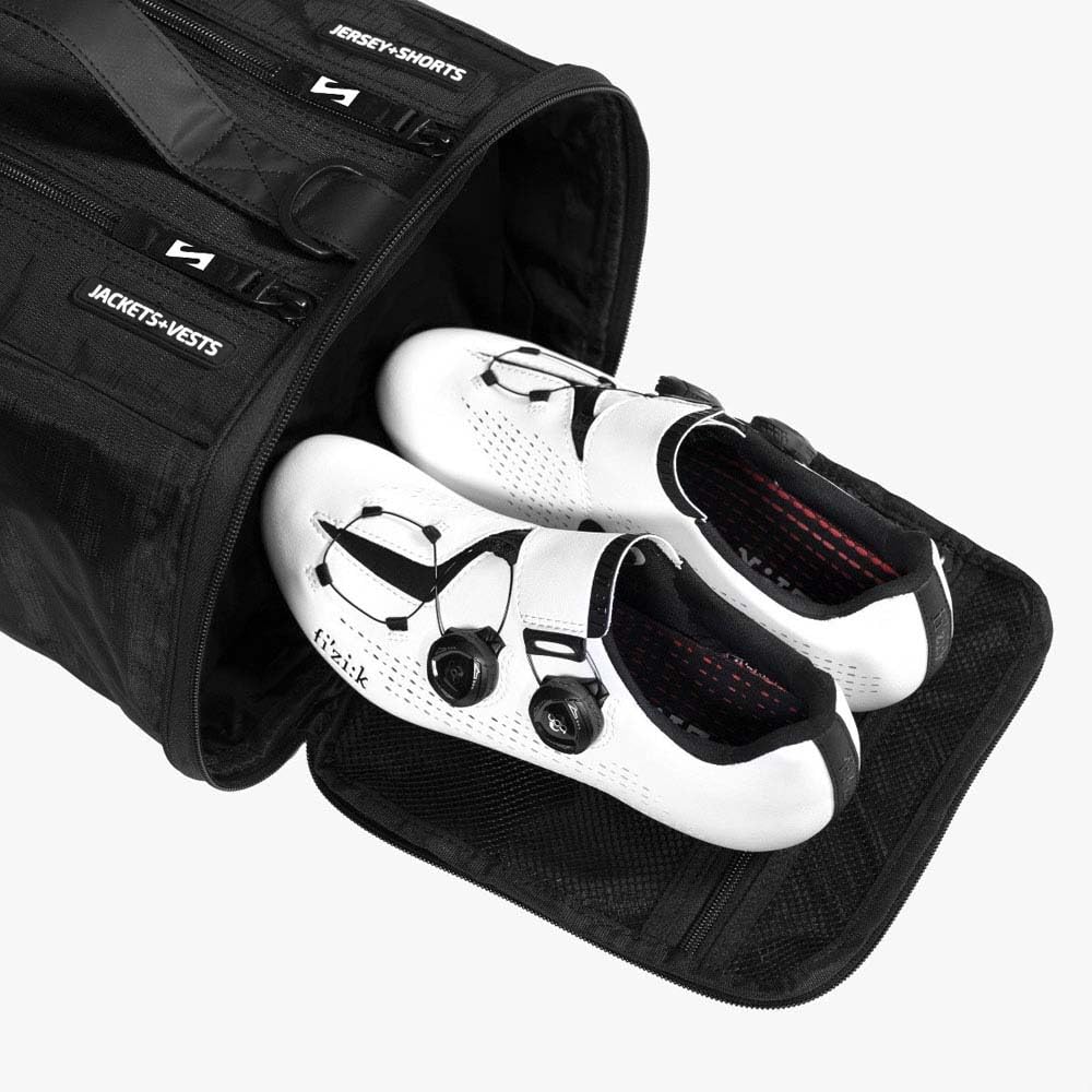 Scicon Soft 695 Roller Black Saddle Bag - Waterproof Cycling Storage for Road Bikes | Perfect for Commuting, Training & Long Distance Rides