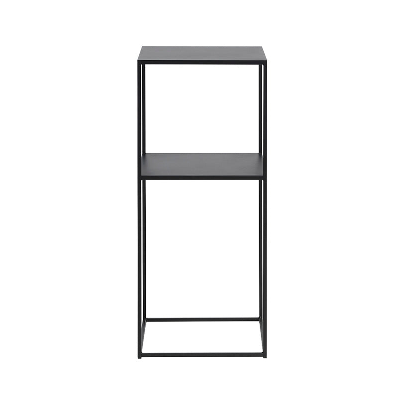 PEBBLE 35x80 Pedestal Table - Black - Perfect for Dining Room, Kitchen, or Outdoor Patio Furniture