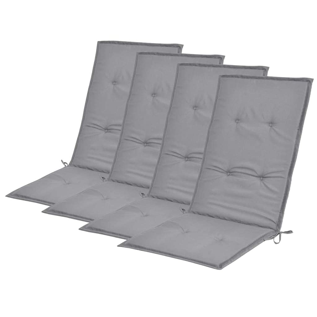 Outdoor & Indoor Bench Cushions Set of 4 - Waterproof Garden Chair Pads 47.2