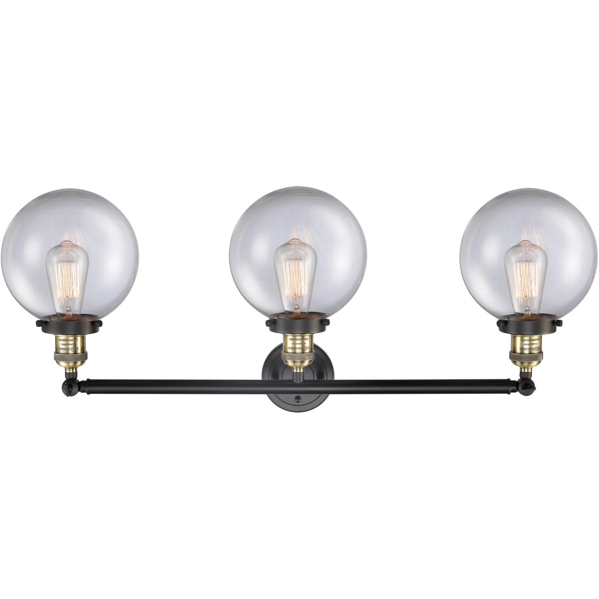 Franklin Restoration Collection 8-LED Bathroom Vanity Light - Modern LED Lighting for Bathroom Mirror, Shower & Makeup Area - Energy Efficient & Waterproof Design