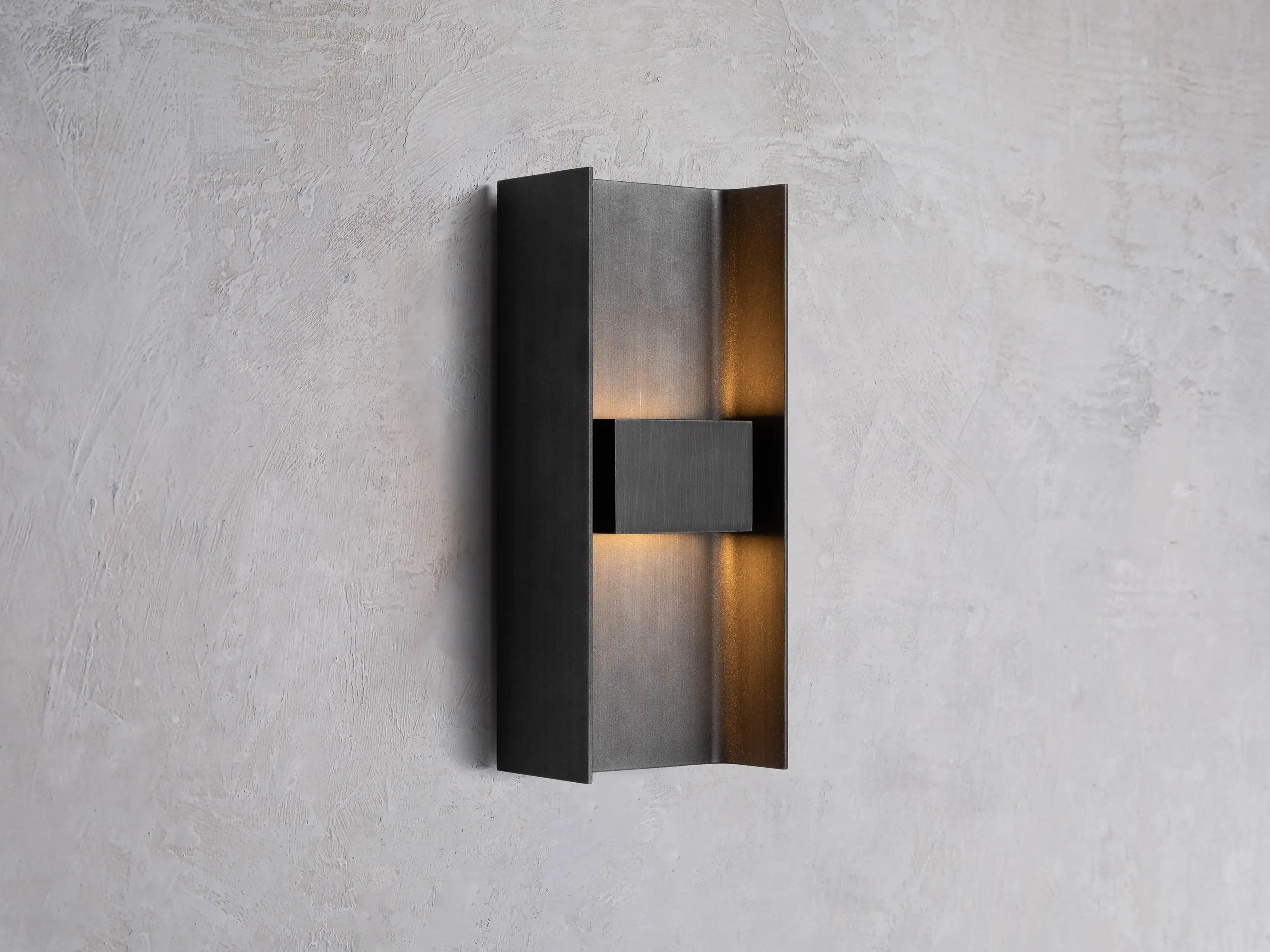 Sidney Outdoor Wall Sconce Light Fixture - Waterproof Exterior Wall Mounted Lighting for Porch, Patio, Garden & Backyard - Durable Weatherproof Outdoor Wall Lamp with Clear Glass Shade