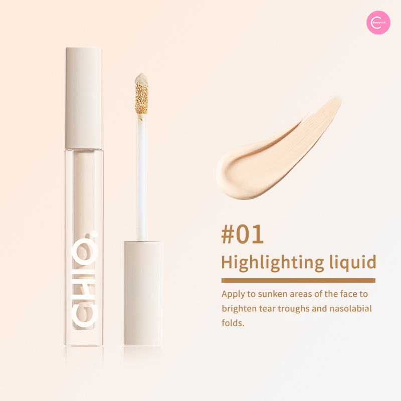 CHIOTURE Liquid Contour & Highlight Duo Stick - Creamy Blendable Makeup for Face Contouring and Highlighting - Perfect for Everyday Glam and Special Occasions