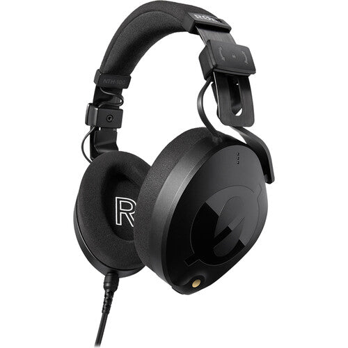 RODE NTH-100 Professional Closed-Back Over-Ear Studio Headphones - High-Fidelity Audio for Recording, Mixing & Monitoring (Black) | Perfect for Music Producers, Podcasters & Audiophiles