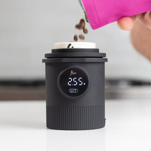 Flair Weigh Cup - Premium Stainless Steel Measuring Cup for Baking, Cooking & Coffee - Accurate Kitchen Scale for Flour, Sugar & Ingredients - Perfect for Home Bakers & Baristas