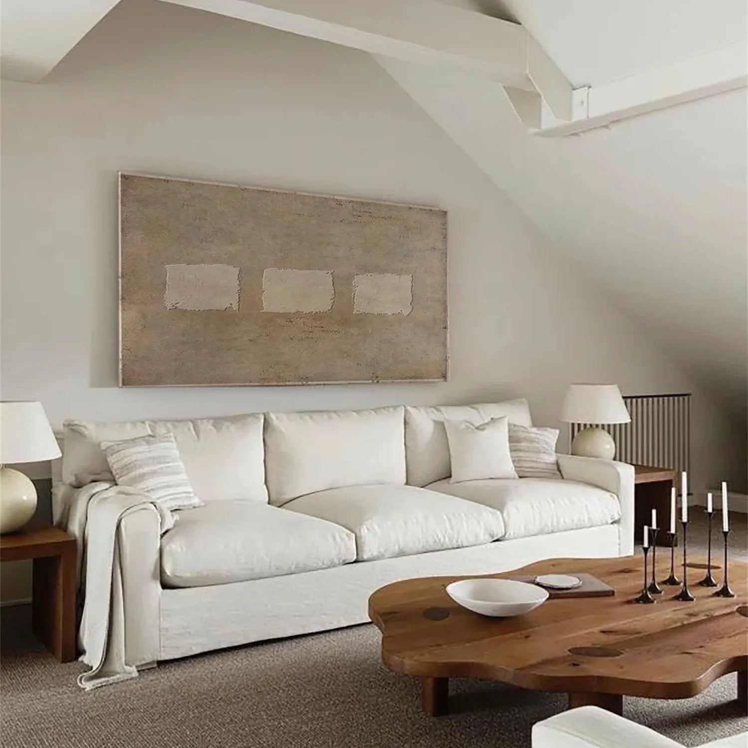 Abstract Tranquility Wall Art Print #WS136 - Modern Home Decor for Living Room, Bedroom & Office