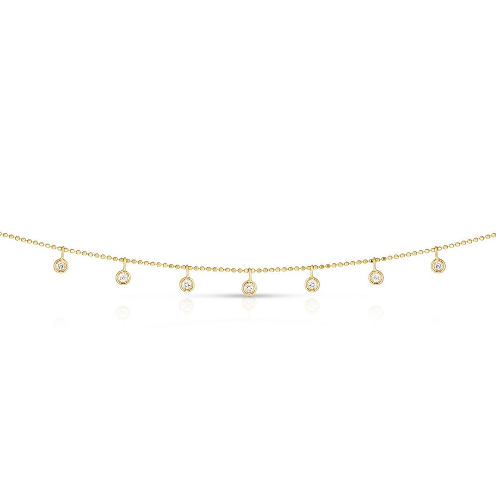 14K Gold 0.25 Carat Diamond Pendant Necklace for Women - Elegant Dangling Jewelry Gift for Anniversary, Birthday & Special Occasions