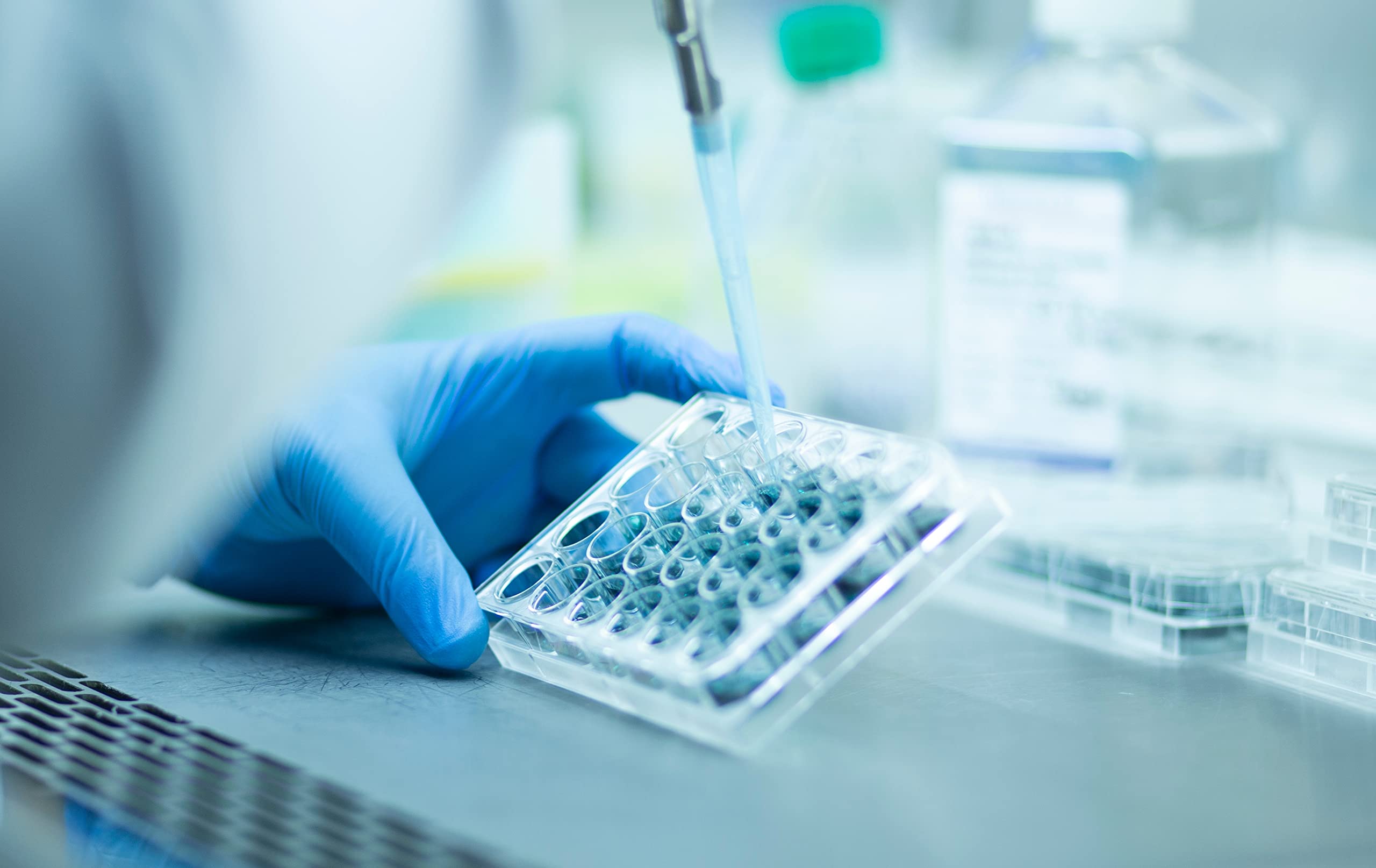 Sterile U-Bottom 96-Well Cell Culture Plate for Lab Research - 50 Plates/Box - Ideal for Cell Growth, Drug Screening & Biomedical Experiments