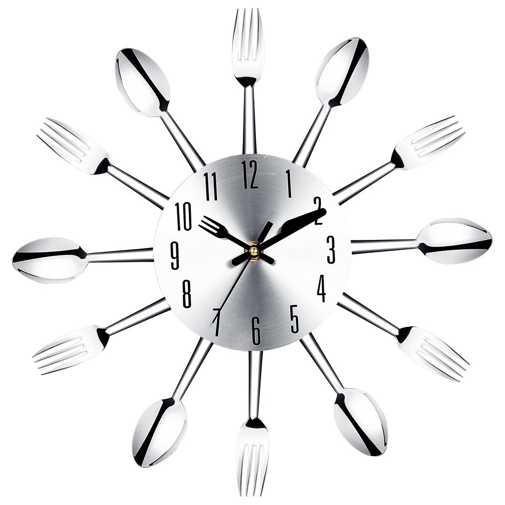 Premium Stainless Steel Knife Fork Spoon Set - Elegant Kitchen & Restaurant Cutlery for Home Decor - Perfect for Dining, Gifts, and Wall Display
