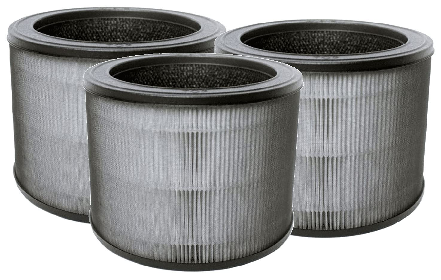 Nispira True HEPA Replacement Filter 3-Pack - Compatible with Winix A230 & A231 Air Purifiers (Part 1712-0100-00) - Improves Air Quality for Allergies, Dust, and Pet Dander - Perfect for Bedrooms, Living Rooms, and Offices