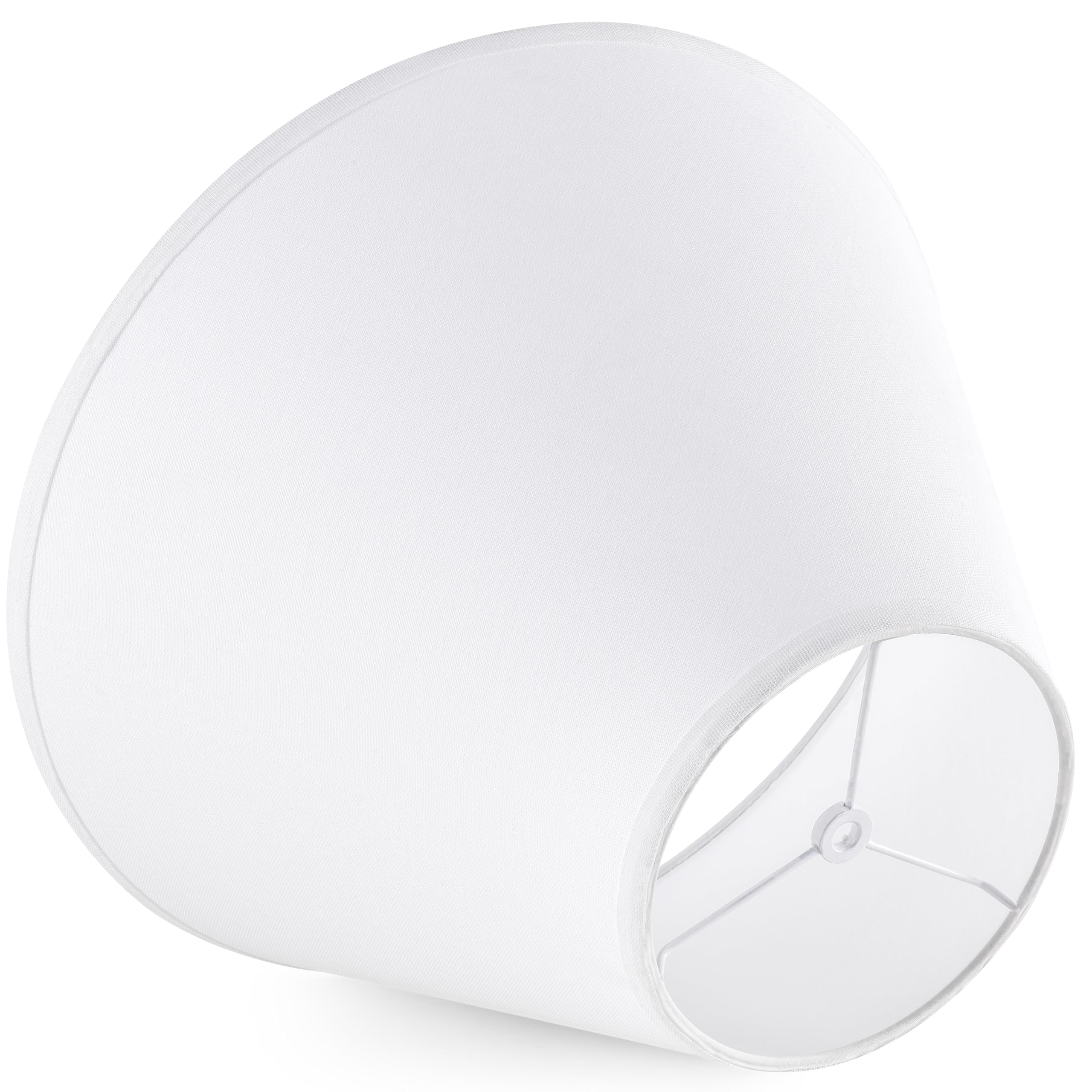 GO&SO 2-Pack Pure White Large Empire Lamp Shades - 6.5