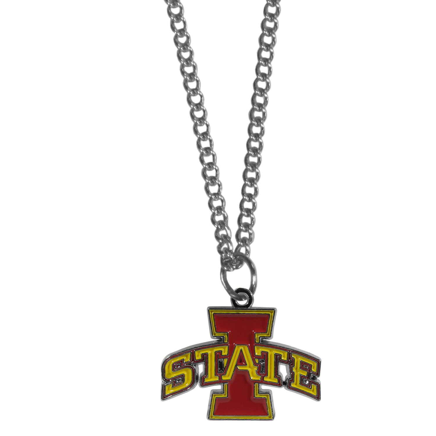 Siskiyou Sports NCAA Chain Necklace with Small Charm - 20 Inch College Team Jewelry for Women & Men - Perfect for Game Day, School Spirit & Fan Gifts