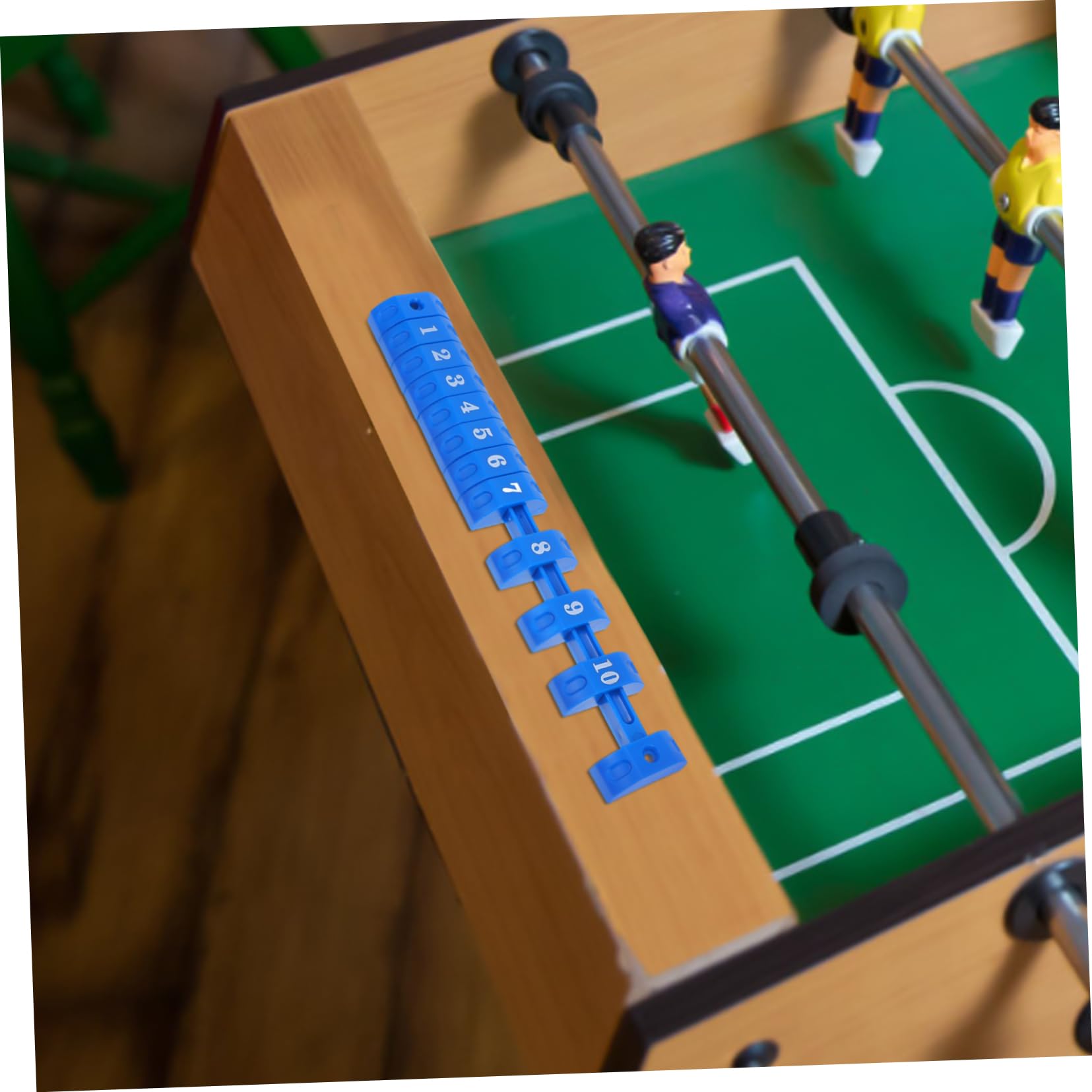 BESPORTBLE 2-Pack Professional Foosball Score Keeper - Universal Scoring Counter for Most Soccer Tables - Durable Football Table Accessories for Home, Bar & Game Room Entertainment