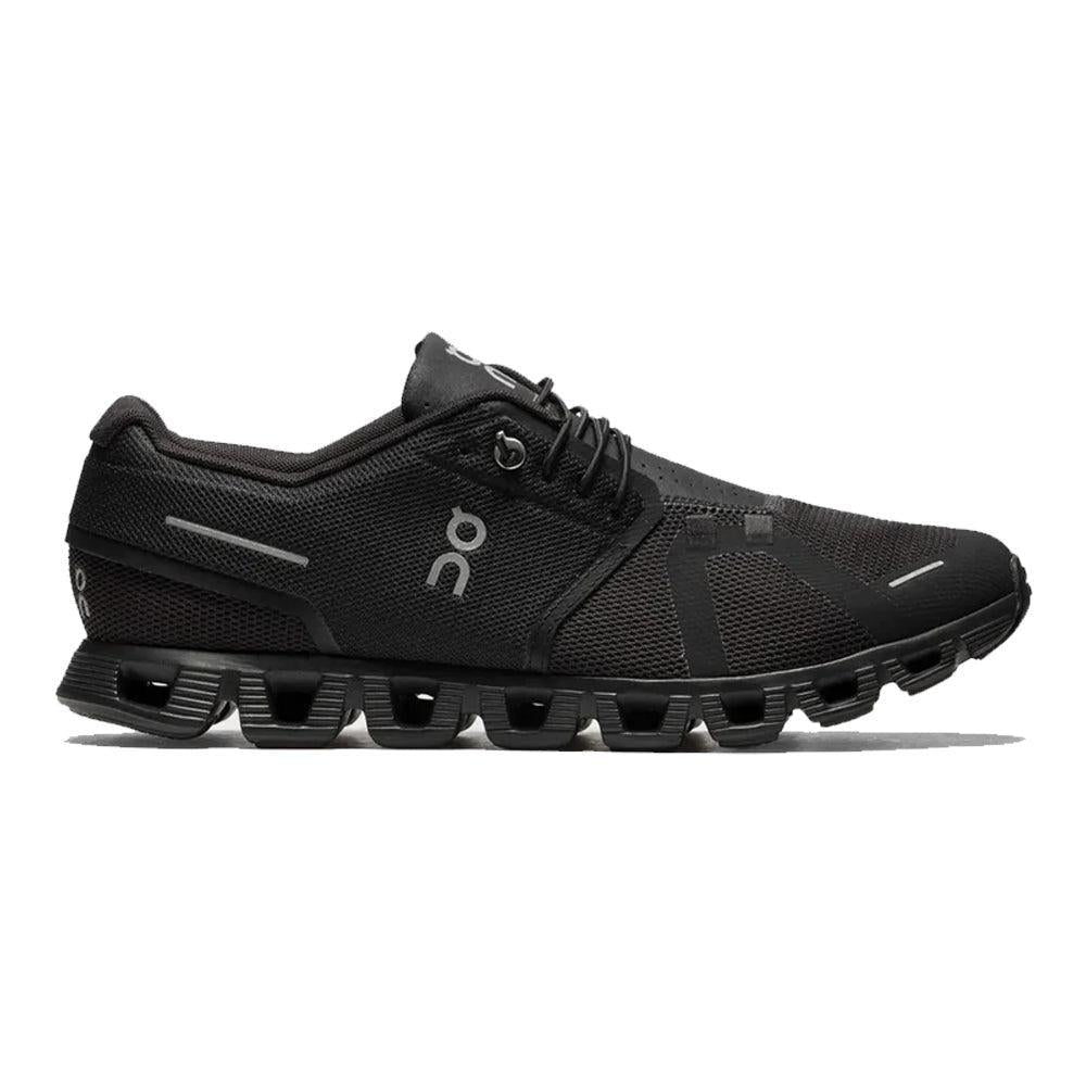 Men's On Cloud 5 Running Shoes - All Black Size 8.5 D Medium - Lightweight & Cushioned for Road Running, Jogging & Gym Workouts