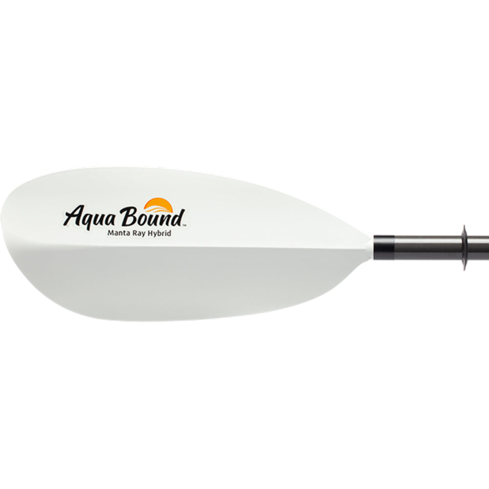 Aqua Bound Manta Ray Hybrid Versa Lok 2-Piece Kayak Paddle - Lightweight & Durable Canoe Oar for Touring, Fishing & Recreational Kayaking