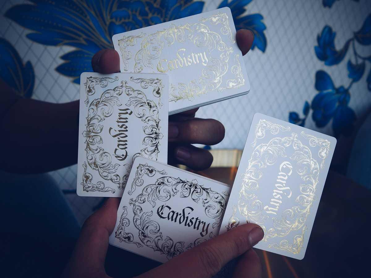 Premium Gold Foiled Playing Cards for Cardistry & Magic Tricks - Perfect for Card Flourishes, Performances, and Gifts