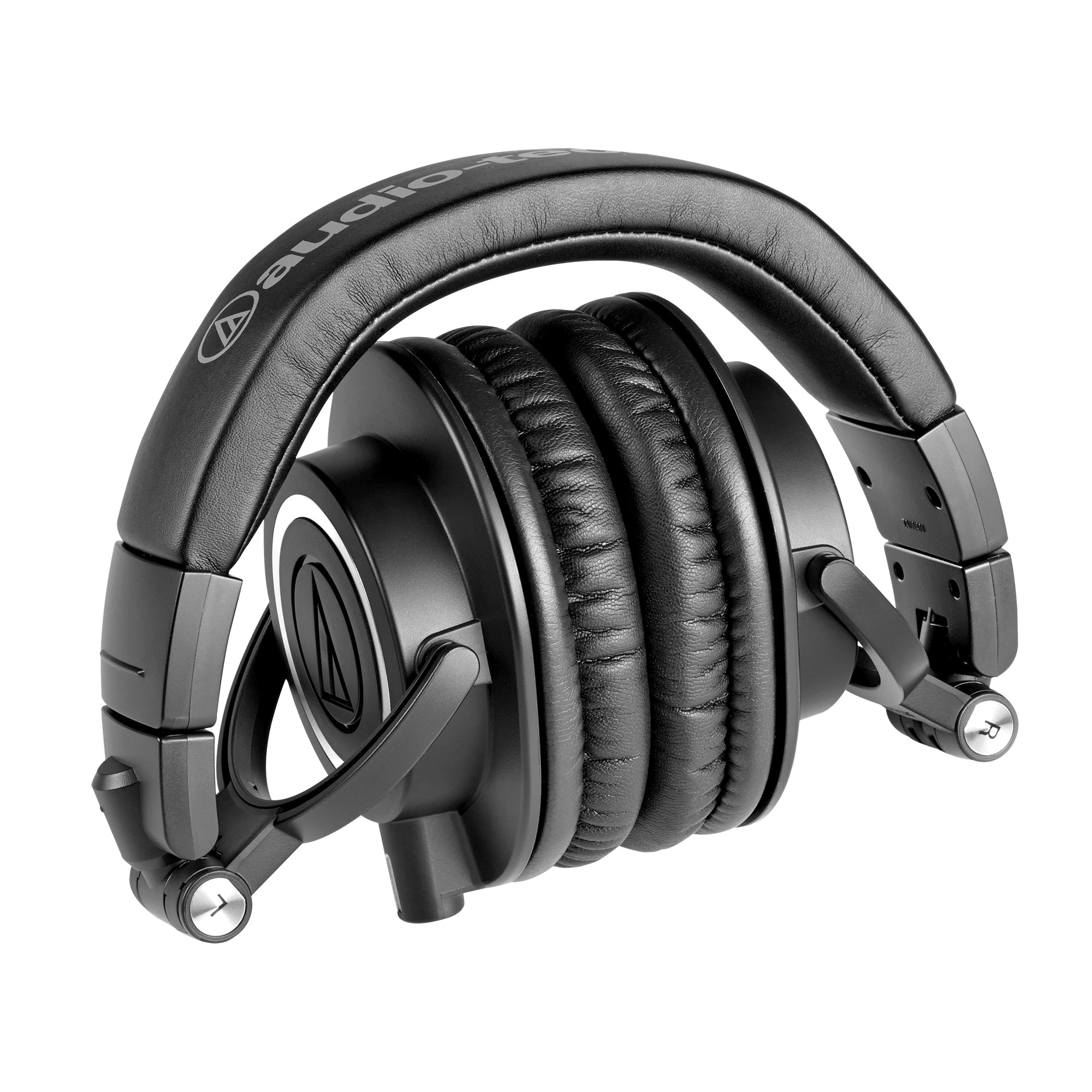 Audio Technica ATH-M50x Professional Studio Monitor Headphones - Black | High-Fidelity Sound for Music Production, DJing & Gaming | Closed-Back Over-Ear Design for Noise Isolation