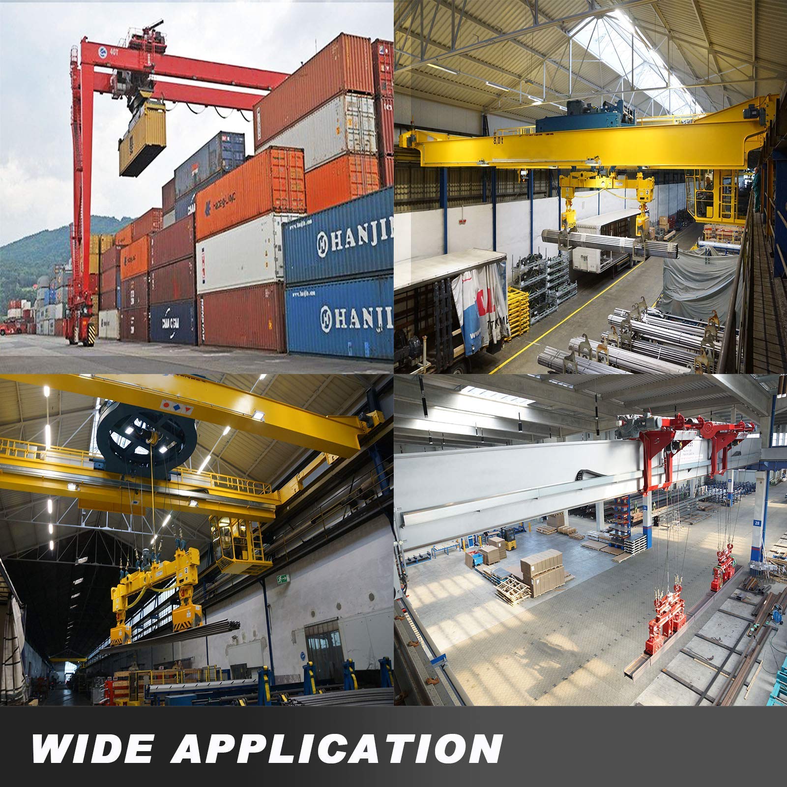 660 Lbs Capacity Permanent Magnetic Lifter - Heavy Duty Steel Lifting Magnet with Quick Release for Shop Cranes & Hoists - Ideal for Lifting Steel Plates, Boards & Metal Sheets in Workshops, Factories & Construction Sites