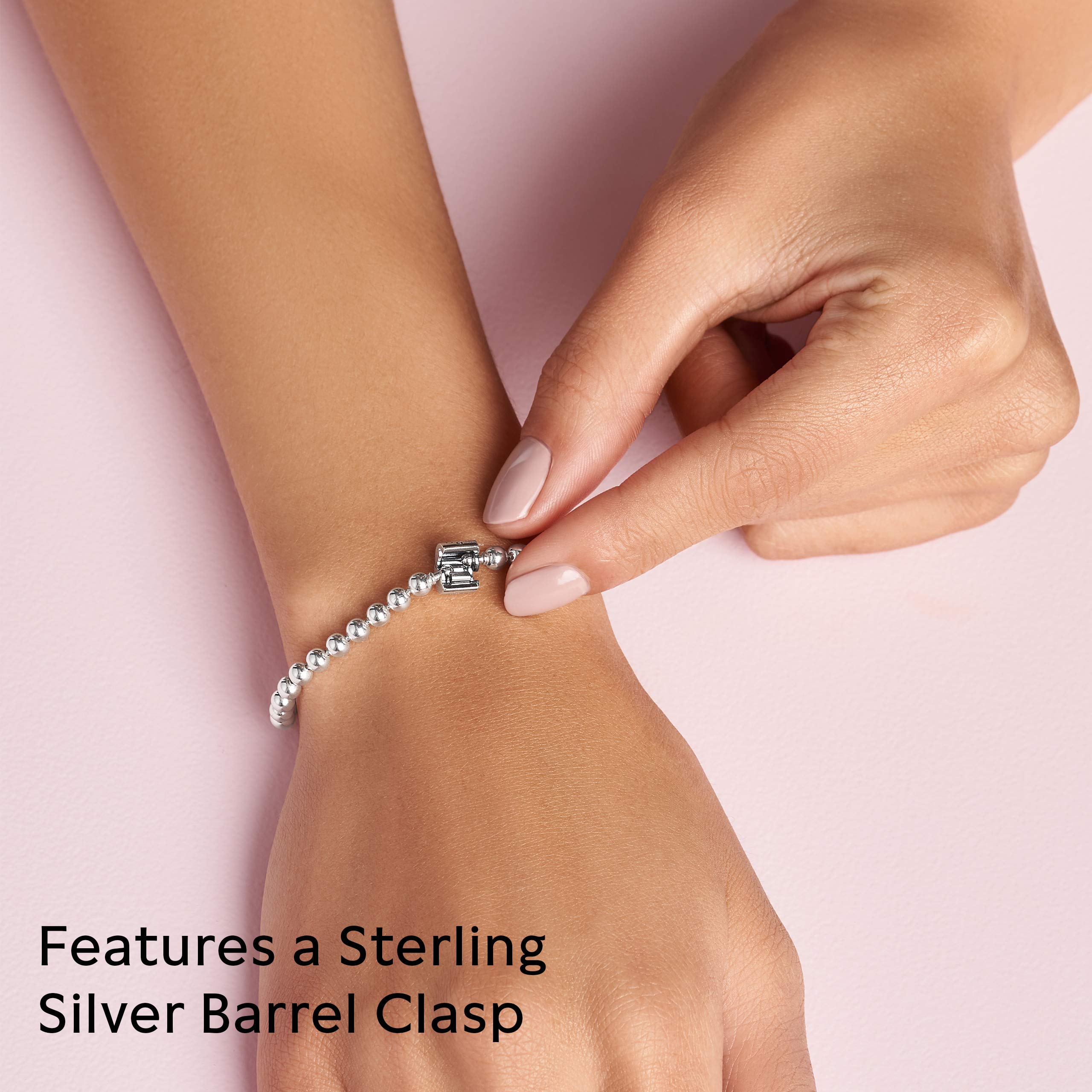 PANDORA Beads & Pave Clear Cubic Zirconia Charms - Elegant Jewelry for Bracelets & Necklaces | Perfect for Gifts, Parties & Everyday Wear