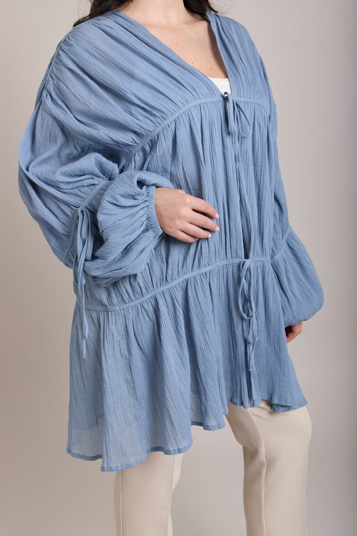 Coastal Breeze Kimono - Lightweight Floral Cover Up for Women | Beach Cover Up, Poolside Lounging, Summer Vacation Outfit