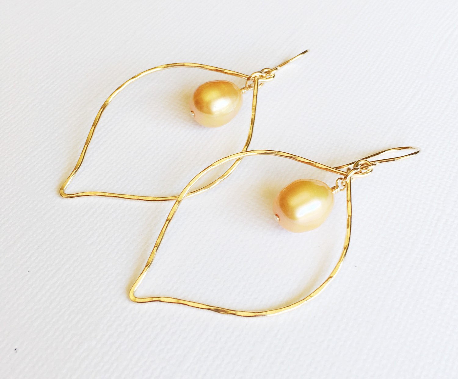 Doree Gold Pearl Earrings (E135) - Elegant Jewelry for Women, Perfect for Weddings, Parties & Special Occasions